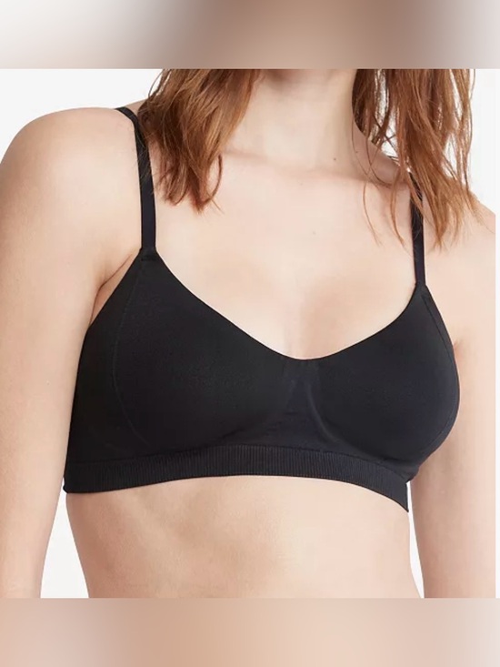 Calvin Klein Other - Calvin Klein
Bonded Flex Lightly Lined Bralette QF6610 Black Size Large